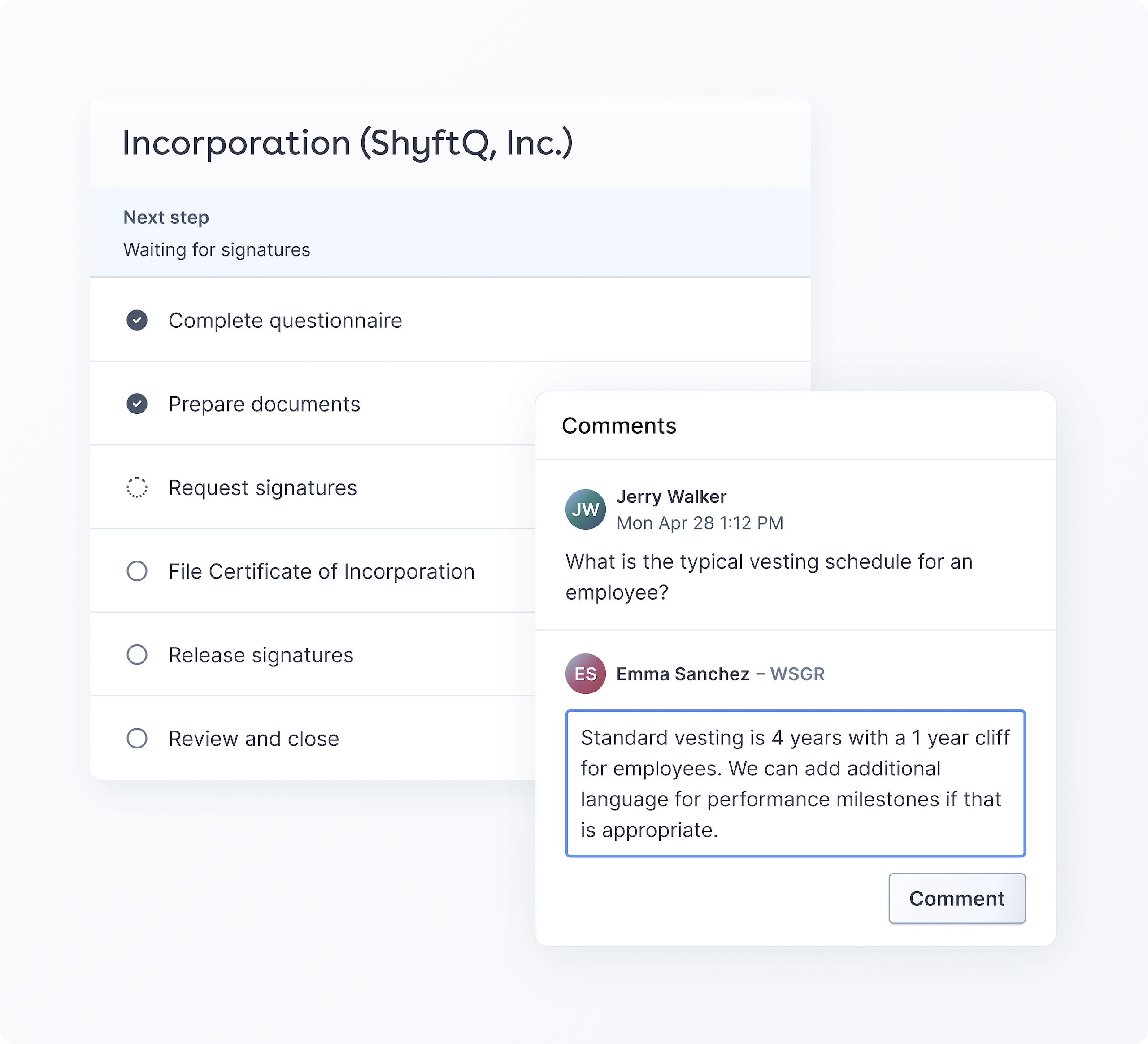 Incorporation image